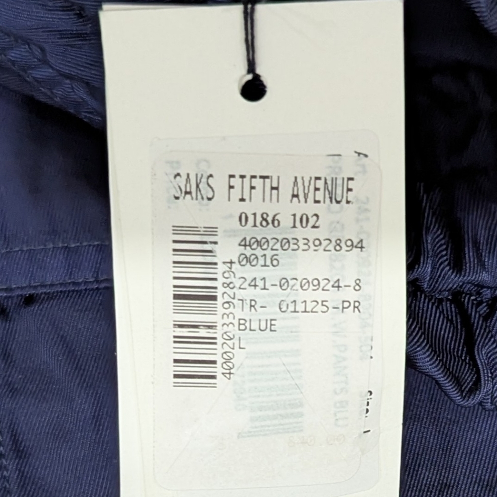 $910 Mens DRIES VAN NOTED "Primo" Nylon Balloon Pants Navy Large - Picture 9 of 9